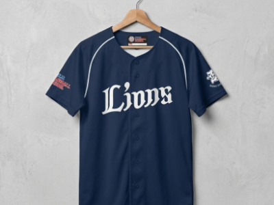 Lions baseball school shirts