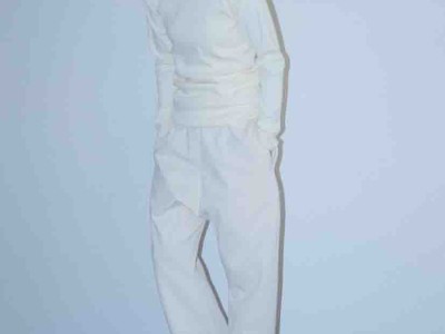 カットソー+パンツ