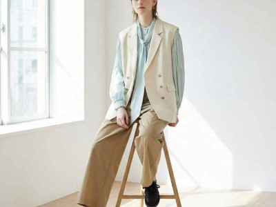 ベスト+タイ付シャツ+パンツ