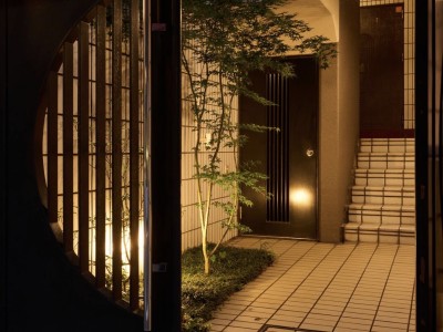 会社入り口風景②
