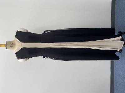 配色ワンピース